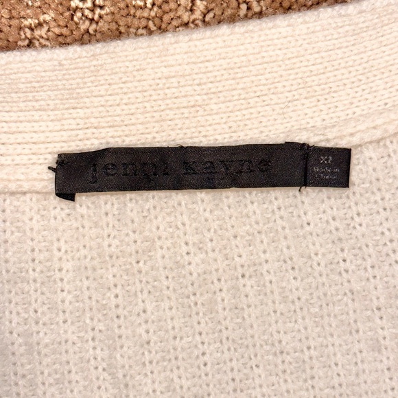 Jenni Kayne Cashmere Cocoon Knitted Button Up Cardigan Size XL - Picture 3 of 8